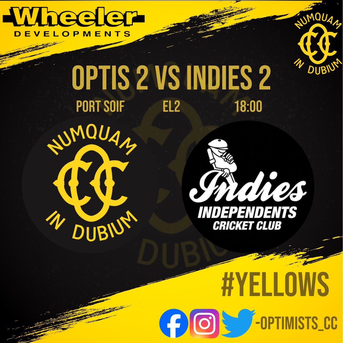 Optimists CC tweet media