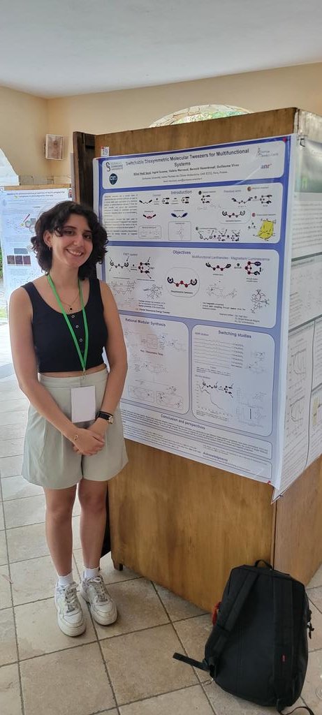Cannot believe all of this happened ! Very happy to have won a poster prize and the opportunity to present in front of so many researchers I admire at the @ISCSS2024 in Cagliari !! 
Ps : David Leigh ily
