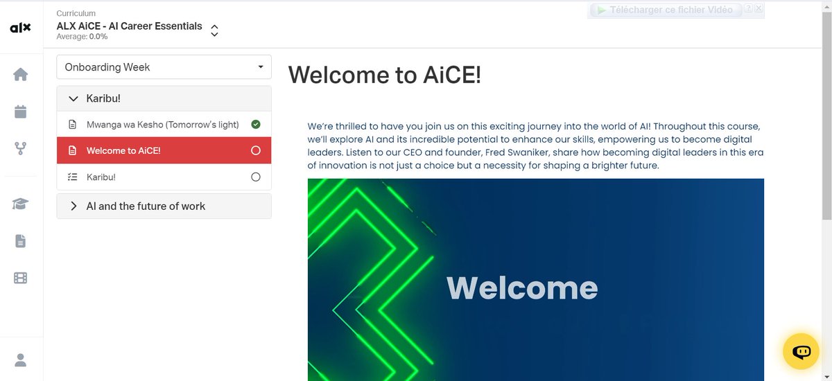 🌟 Exciting News! 🚀

Je me suis lancé dans le programme AiCE pour explorer l'univers fascinant de l'IA. À peine commencé et déjà tant à apprendre ! Excité pour les semaines à venir !

#AI #TransformationDigitale #Apprentissage #Innovation #ALX
