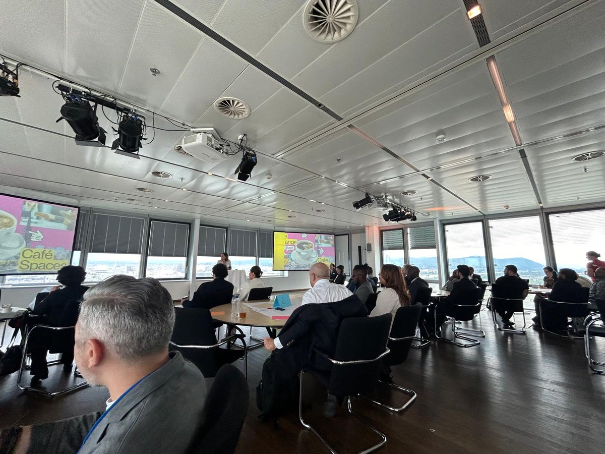InnovXcelerator's tweet photo. 🌍 Here in Vienna at the @UNIDO  Regional Conference! We're at the Innovation Salon for a co-ideation session: Learn, Connect, Inspire. 🚀✨
#UNIDO #Innovation #Vienna #Sustainability #ViennaUp🌱 https://t.co/uxBwEoue37