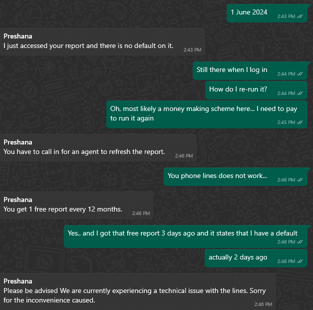svisagie's tweet photo. @TransUnion absolutely useless business https://t.co/UUaQKk4btx