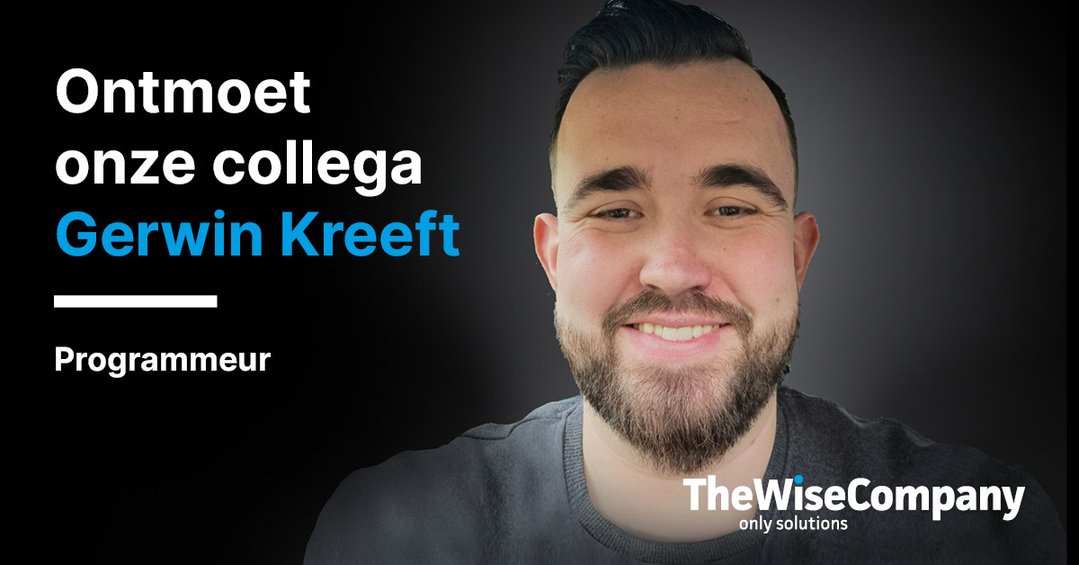 Maak kennis met onze nieuwe collega, Gerwin Kreeft

Lees meer: bit.ly/4aLO4JH