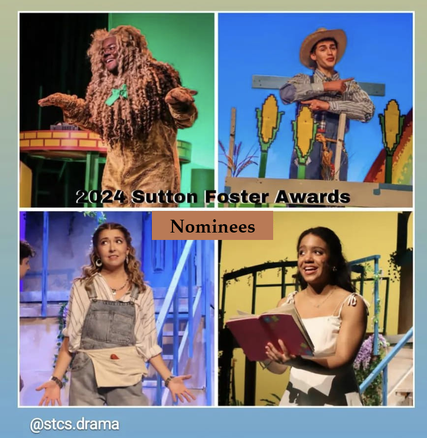 WeAreSTCS's tweet photo. Congratulations to Heritage's Lucas Shelogowski, Eddie Jones III, Jenna Doyle, and Jaina Musonda for being nominees in the Sutton Foster Awards, an educational initiative that engages high school theatre programs across the state of Michigan. https://t.co/3XqENFrs6T
