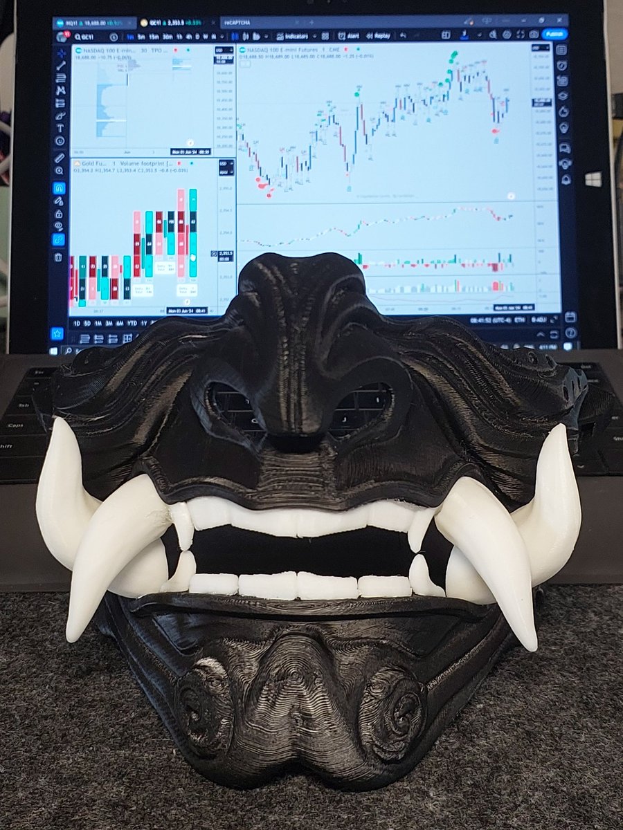 The samurai is ready to start the great war.