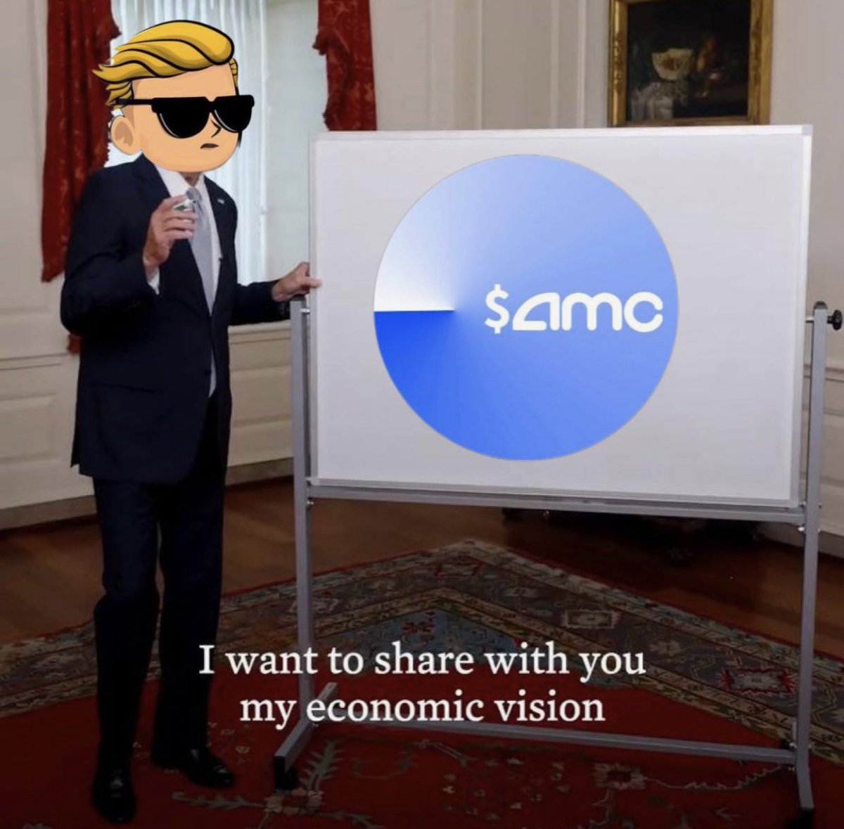 $AMC ON BASE tweet media