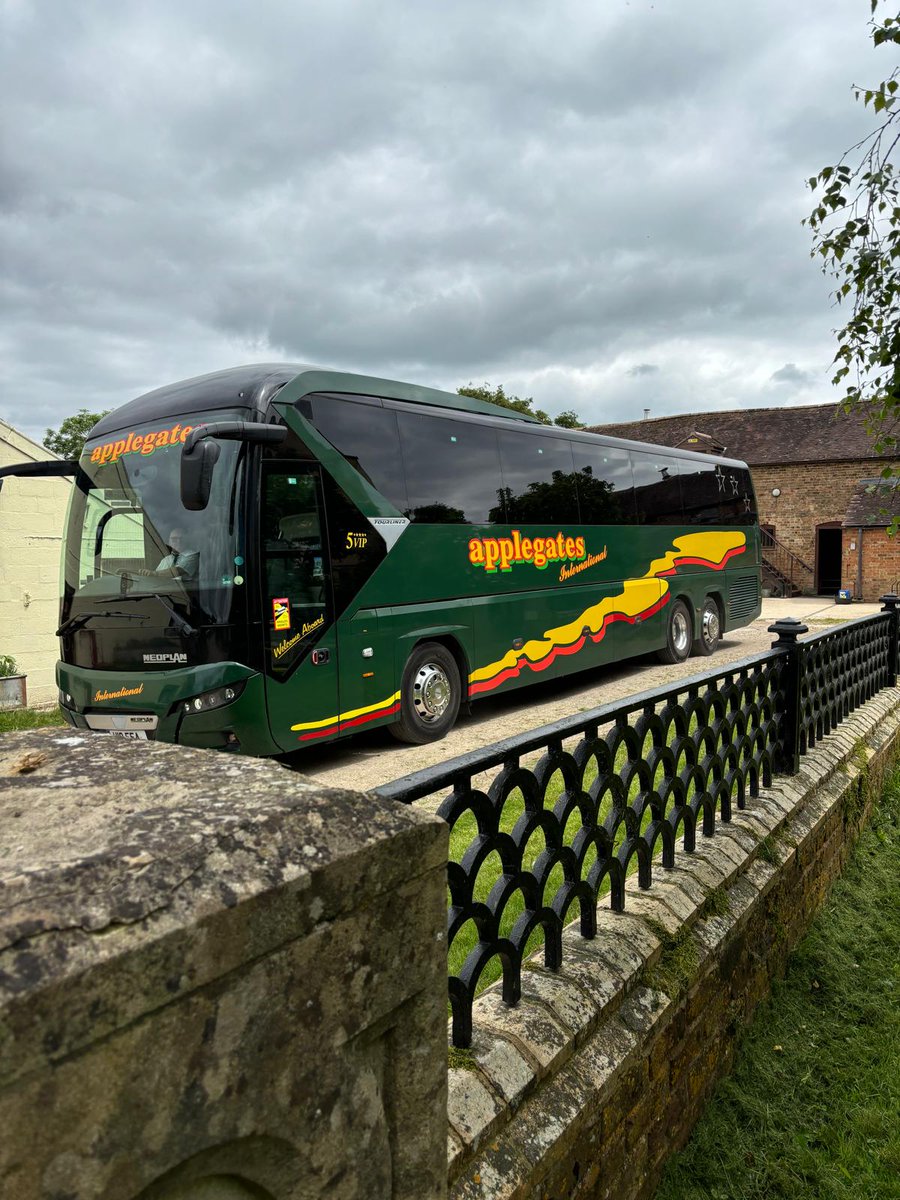 The children have arrived safely at the farm. They will be having a quick refreshment break before getting to work.