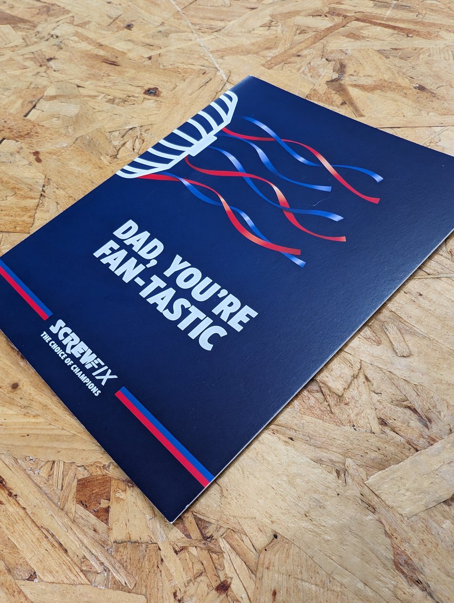 We’re giving away the gift they really want this Father’s day. 

To enter follow us and RT to #Win a £100 gift card

T&amp;C’s apply bit.ly/3V4Lw3j Ends 7/6/24

#ScrewfixFathersDay