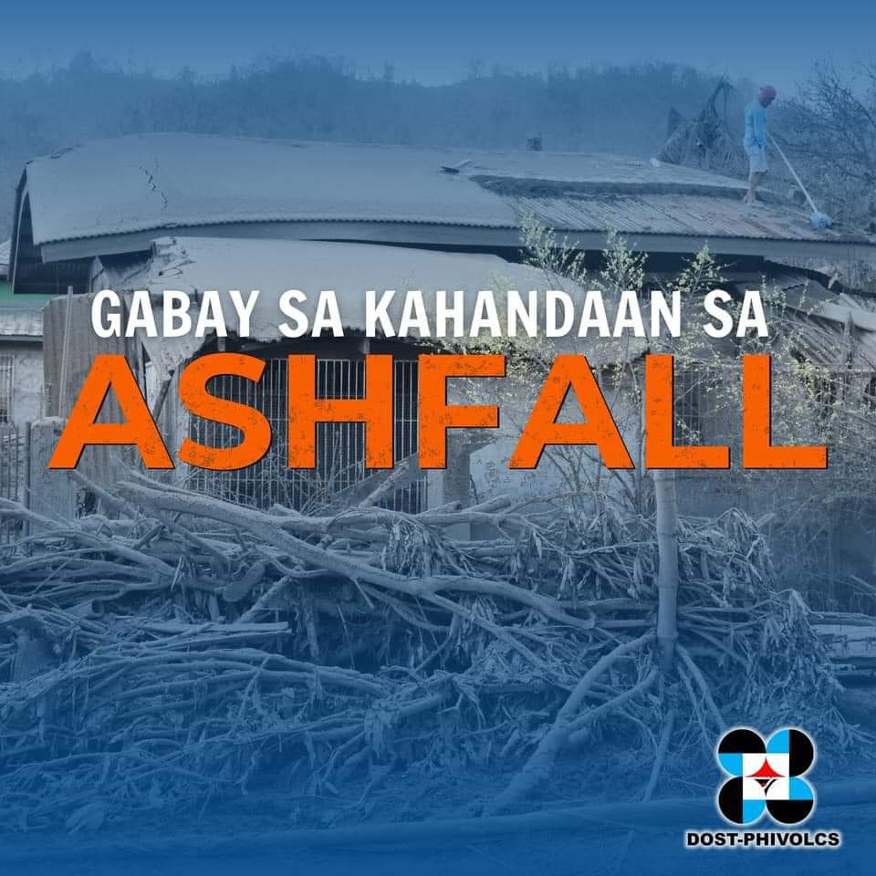 phivolcs_dost's tweet image. 𝐀𝐋𝐀𝐌𝐈𝐍 I Mga dapat gawin bago, habang, at pagkatapos ng ashfall. Ihanda ang sarili at pamilya para maiwasan ang mga panganib na dulot ng pagputok ng bulkan. 

#DapatGawinBagoHabangPagkataposAshfall #HandaAngMayAlam #OneDOST4U