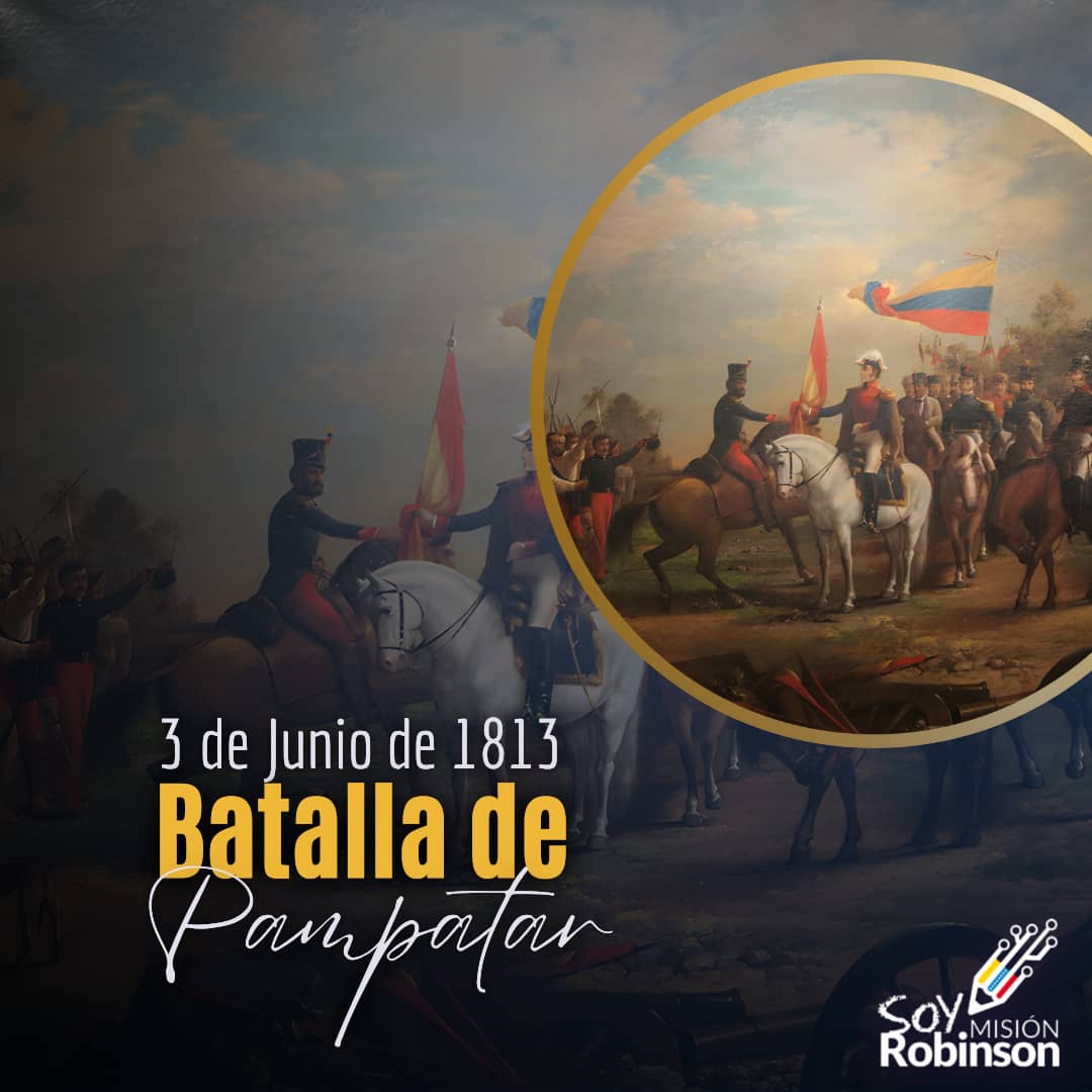 Hace 211 años de la Batalla de Pampatar, evocamos esta gesta histórica entre las fuerzas patriotas y realistas, lideradas por el General Rafael Guevara en la ciudad de Pampatar, edo. Nueva Esparta.

#LikeParaNicolás 

<a href="/NicolasMaduro/">Nicolás Maduro</a> 
<a href="/_LaAvanzadora/">Yelitze Santaella</a> 
<a href="/Sociabolivarian/">Lilian Oropeza</a>