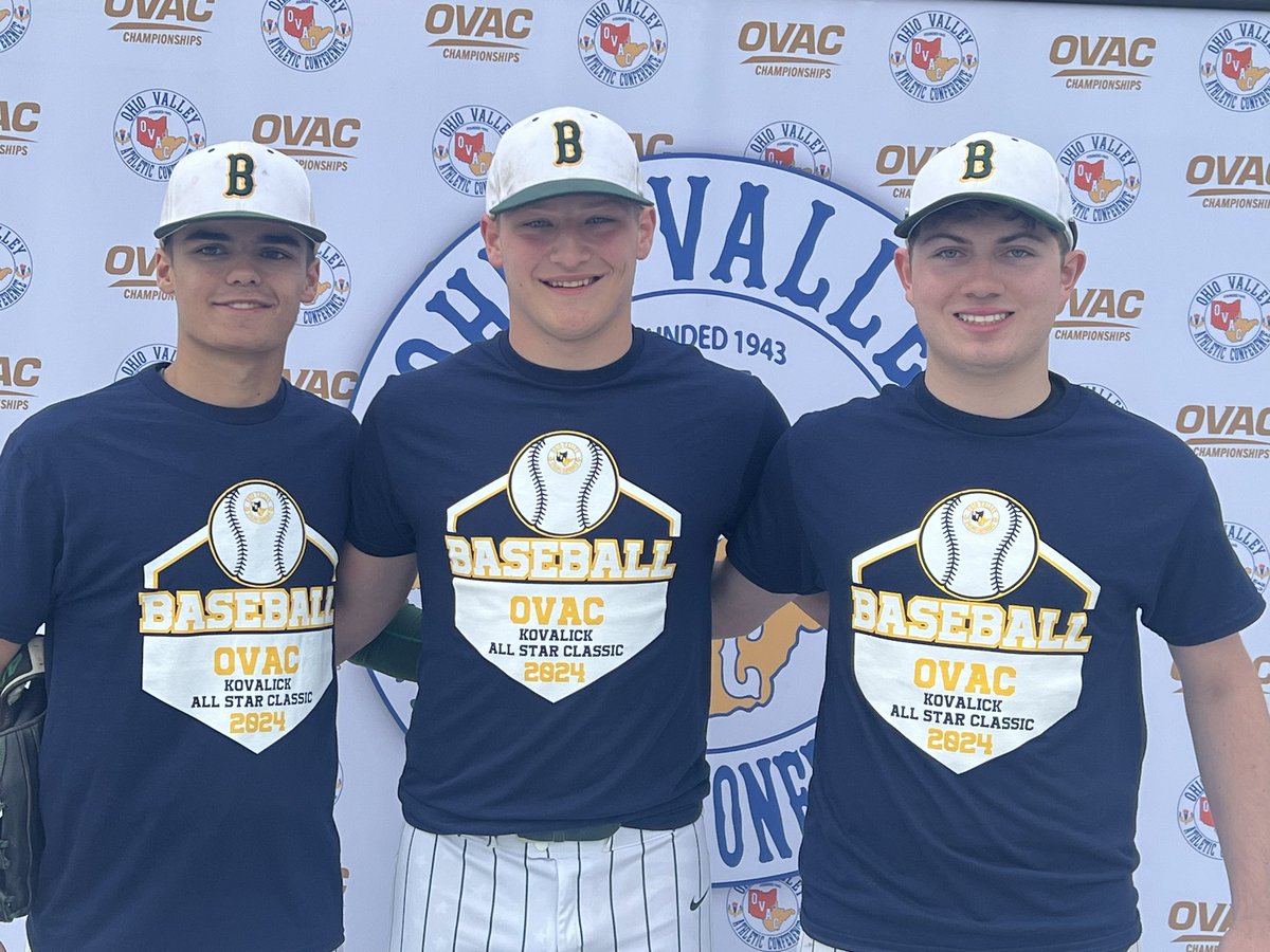 Our Senior <a href="/OVAC_Sports/">O.V.A.C</a> All-Star selections at yesterday’s OVAC game. Congratulations to Raymond DeFranco, <a href="/AnthonyBachinsk/">Anthony Bachinski</a> &amp; <a href="/CarsonLauttamus/">Carson Lauttamus</a> #BrookePride #ThePlaceToB