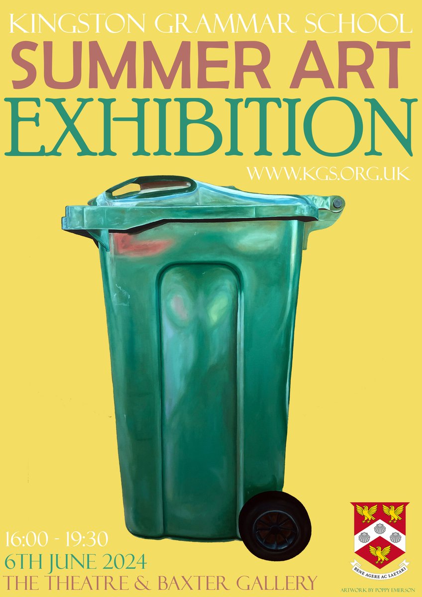 KGS_Art's tweet photo. Our Summer Art Exhibition featuring GCSE and A-Level work is on this Thursday ☀️📷 
#thisiskgs #artexhibition @kgs1561 https://t.co/FP5IlNyppN