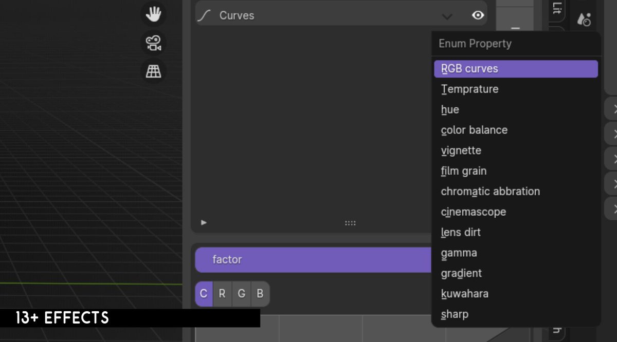 Dynacomp is a Blender add-on which enable full power of Viewport compositing, enabling user to composite and do basic color corrections on the go. blendermarket.com/products/dynac…