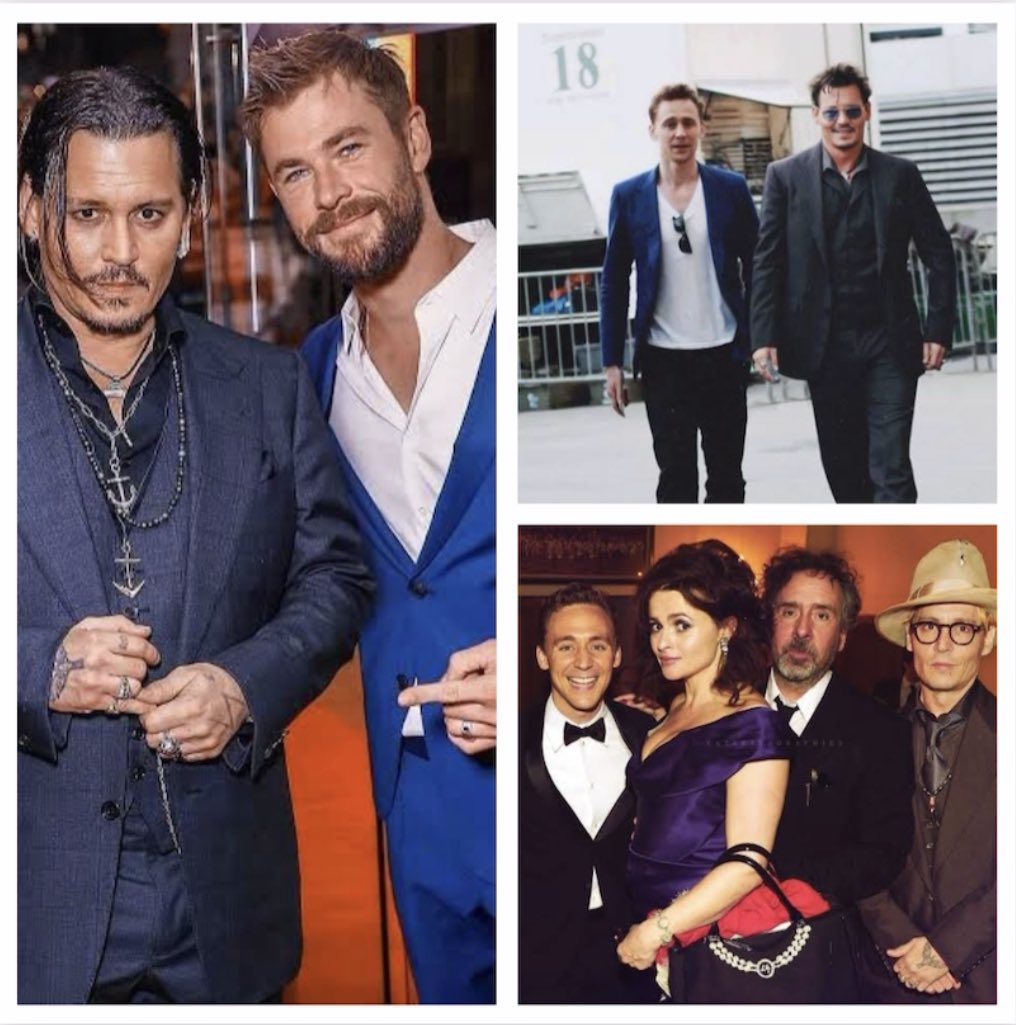 ZyliceLiddell's tweet photo. Come on! I want them in it as well! #JohnnyDepp #ChrisHemsworth #TomHiddleston 😀🙌 @chrishemsworth @twhiddleston #TerryGilliam #TheCarnivalattheEndofDays https://t.co/cirsqYKwMM