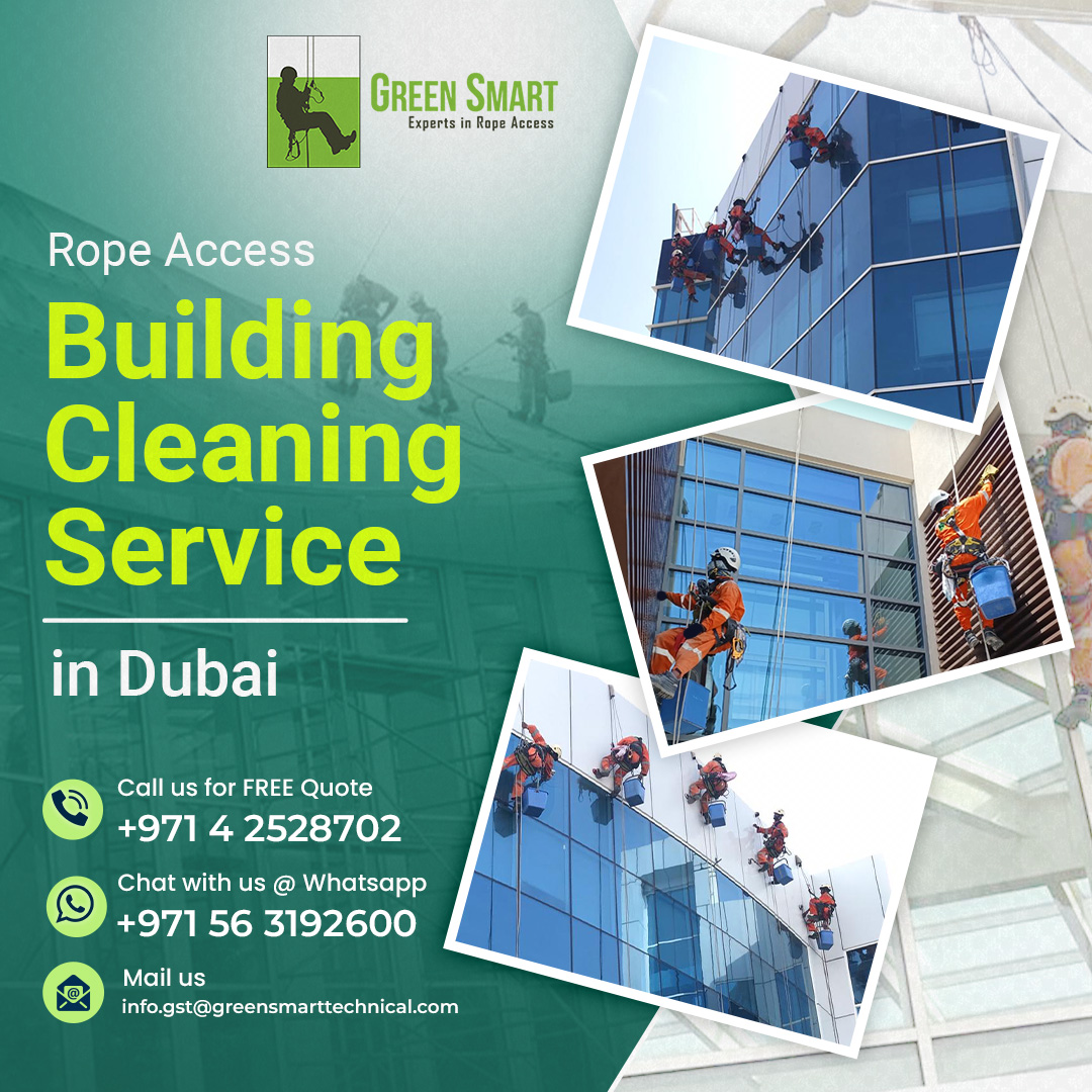 greensmarttech1's tweet photo. Transform Your Building's Facade with Dubai's Premier #RopeAccessCleaningService!
Experience Luxury, High-Tech Solutions by #GreenSmartTechnical. Our IRATA Certified Experts Ensure Sparkling Results for High-Rise Structures. 
 Visit us: https://t.co/5K6A1QMRtl
#Buildingfacade https://t.co/ahNIf1HseI