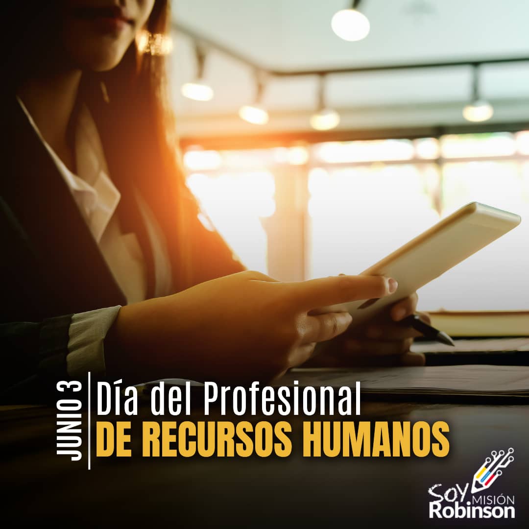 Celebramos con orgullo el Día del Profesional de Recursos Humanos, exaltando la labor de Gestión Humana de nuestra #MisiónRobinson un merecido reconocimiento a quienes contribuyen al crecimiento y desarrollo personal de nuestros trabajadores.

#LikeParaNicolás 

<a href="/NicolasMaduro/">Nicolás Maduro</a>
