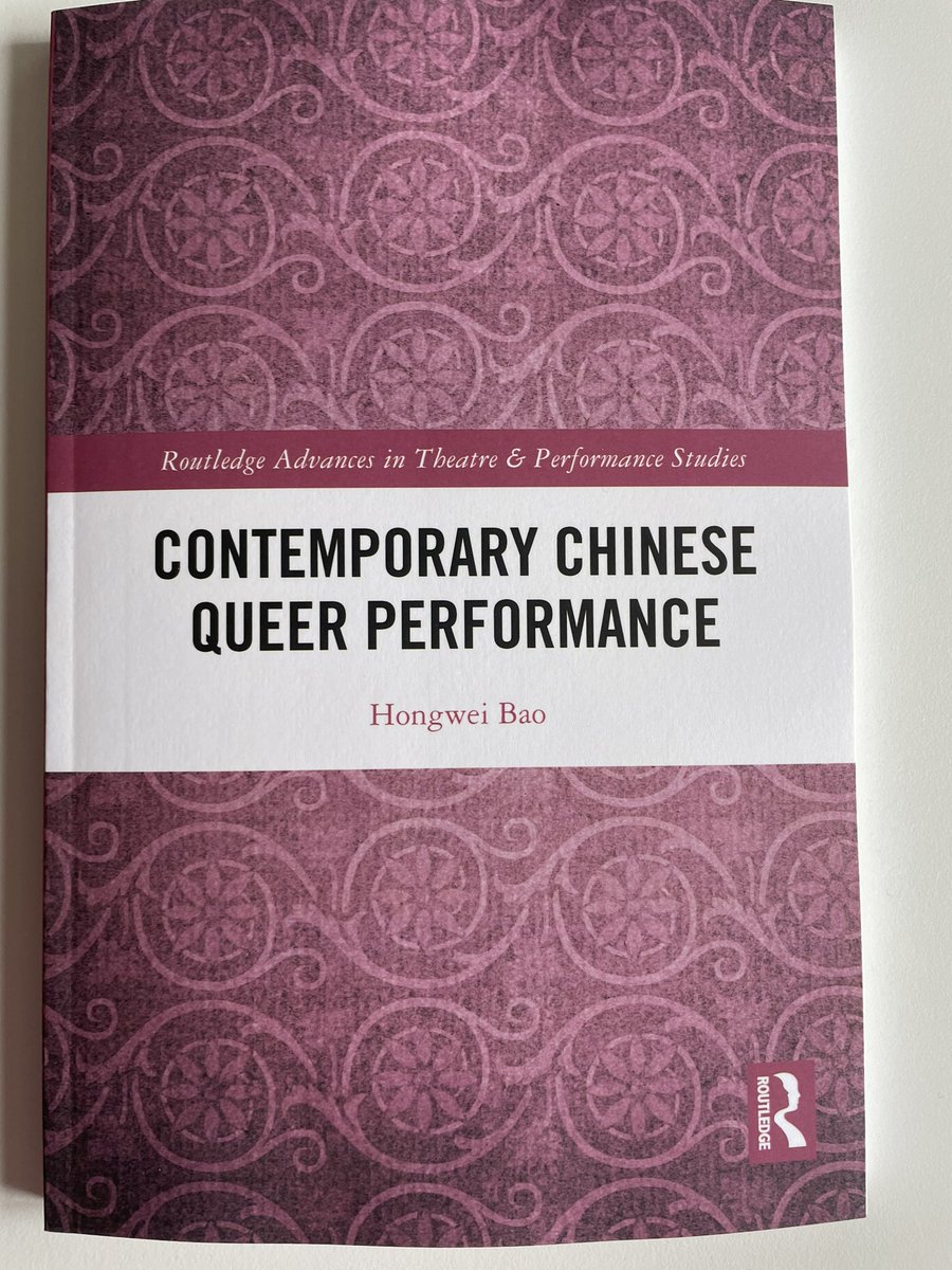 Contemporary Chinese Queer Performance is now in paperback from <a href="/routledgebooks/">Routledge Books</a> more info below: 
routledge.com/Contemporary-C…
