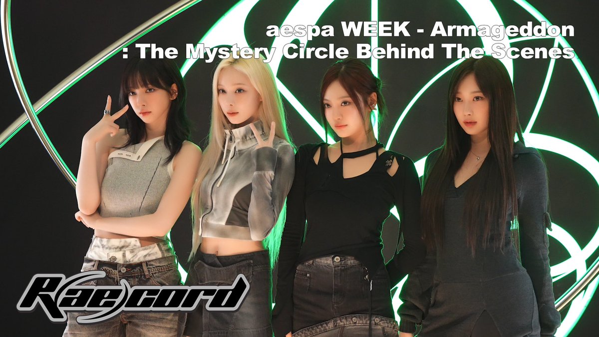 [R(ae)cord] 이거 찾으면 아주 인정이에요🥷🏻👍 | aespa WEEK - Armageddon : The Mystery Circle Behind The Scenes

youtu.be/RLF5nL78aFU

#aespa #æspa #에스파
#Armageddon #aespaArmageddon
#Supernova #aespaSupernova
#aespaweek #TheMysteryCircle