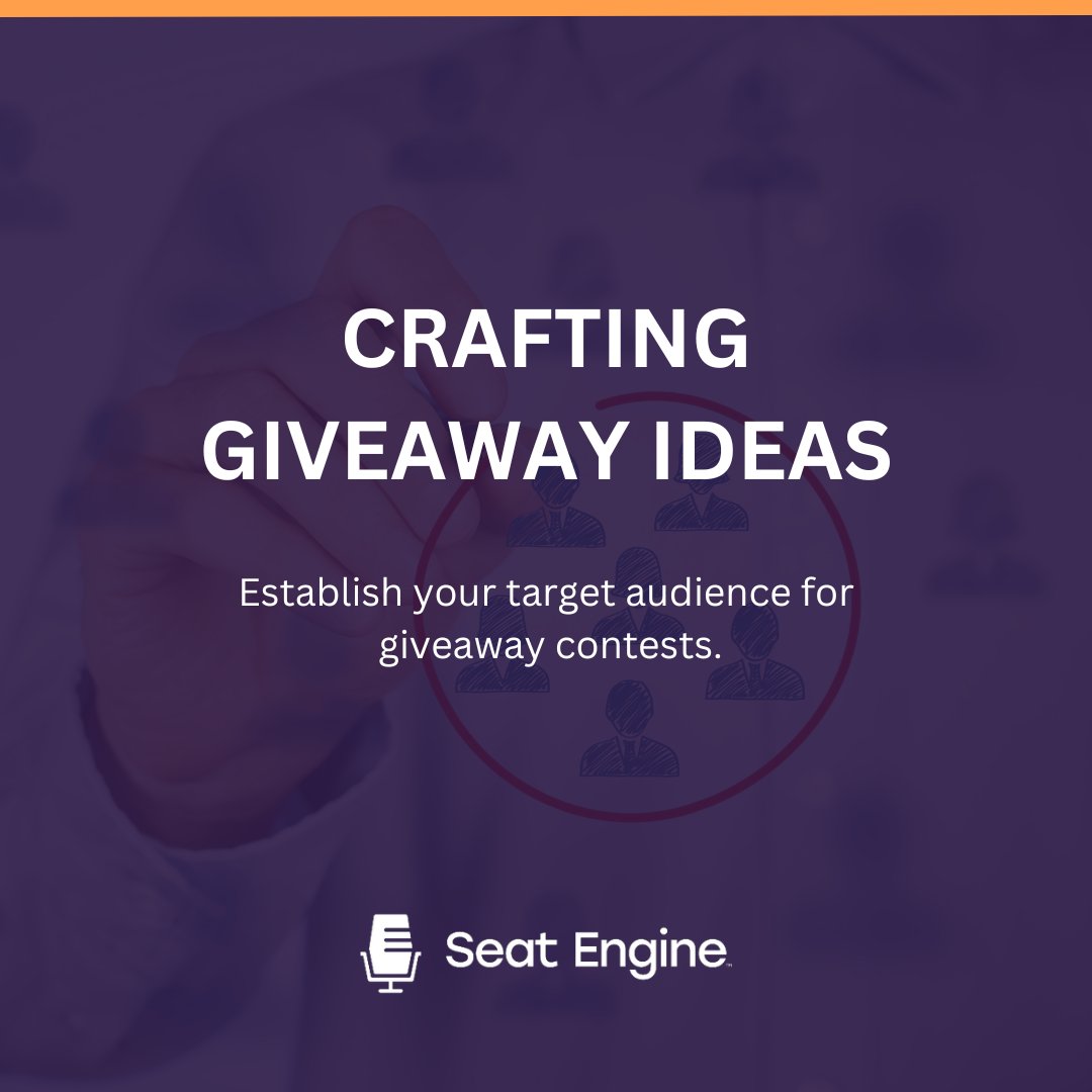 Crafting successful giveaway ideas? It starts with knowing your audience.

seatengine.com/blog/ticket-gi…

#GiveawayTips #TargetAudience