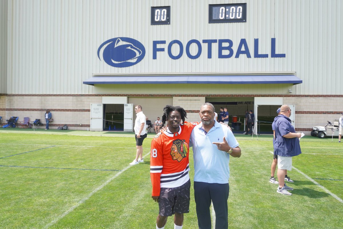 “Proud of each and every one of these guys! Follow them and stay tuned!” #Official #1111 @dhglover @EricOfficialDMV @PennStateFball