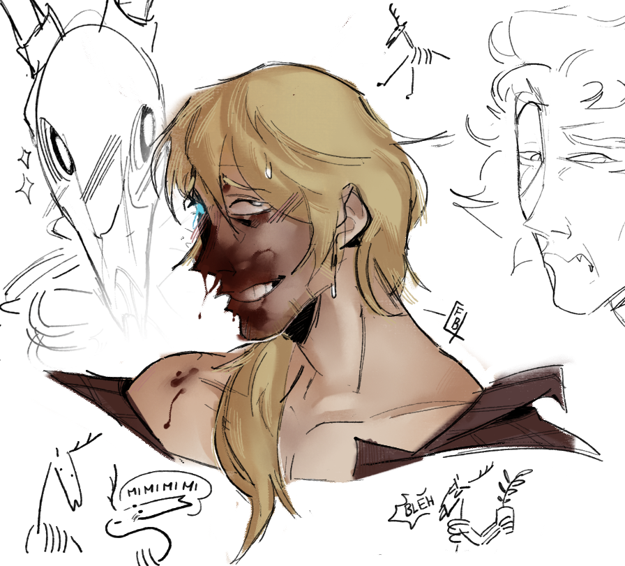 another day, another bloody doodle
#tpof #btd #lawrenceoleander