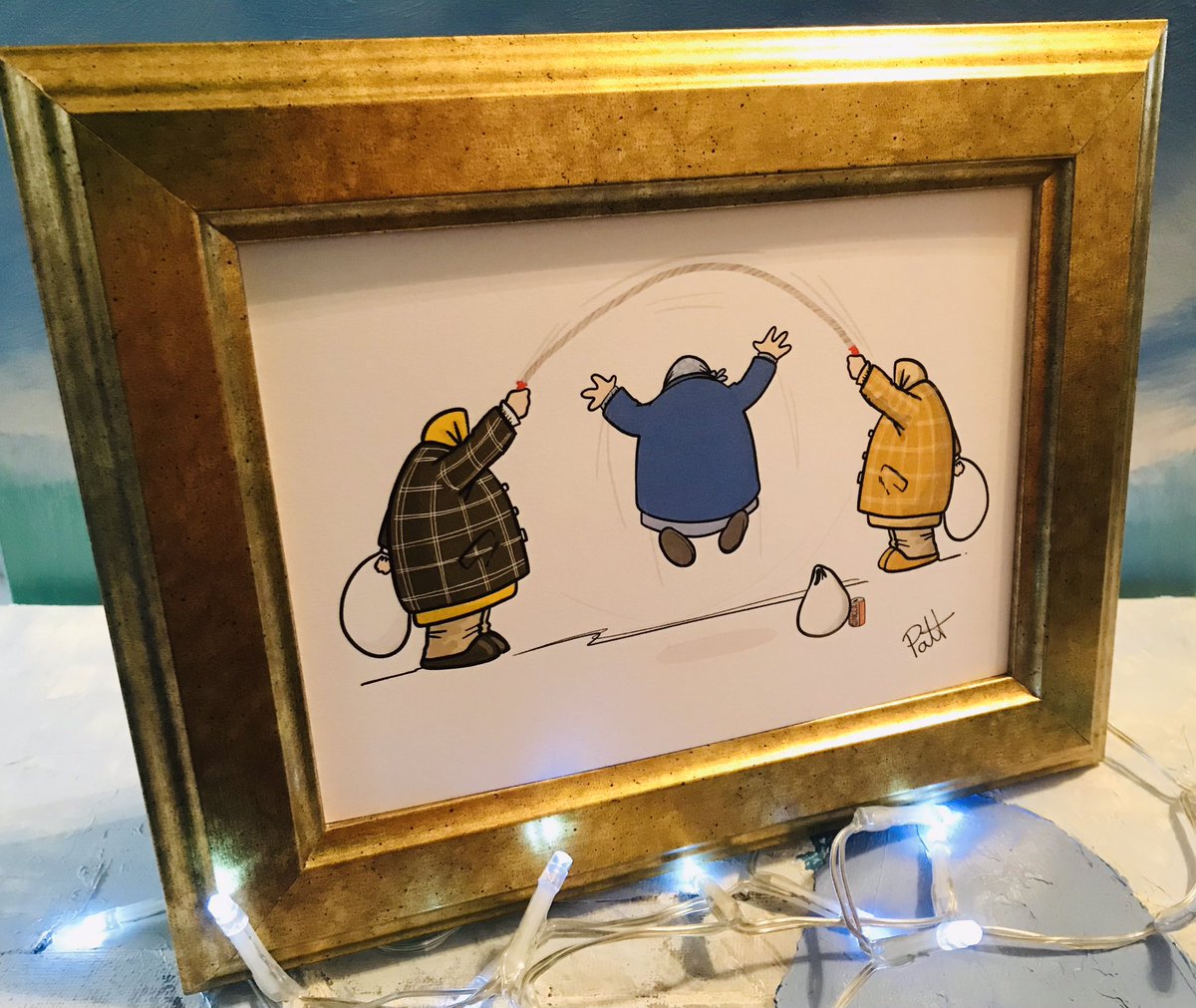 OorPatts framed prints and cards available from Garrion Bridges, Overtown, Wishaw. Cards available from <a href="/BornScotland/">Born In Scotland</a> St Enoch’s and Buchanan galleries, and of course in person every weekend <a href="/merchantsq/">Merchant Square, Glasgow</a> #Glasgow. Loads an available online from OorPatts.com #MHHSBD