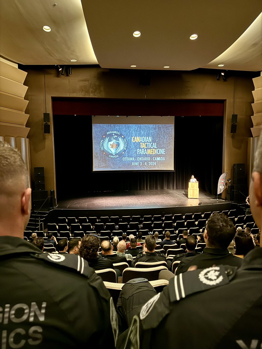 YRPS Special Response Unit members at the kickoff for <a href="/cantacmed/">CanTacMed</a> in Ottawa. Looking forward to an informative week of education, information sharing and team building with members of the Special Operations community from across Canada.