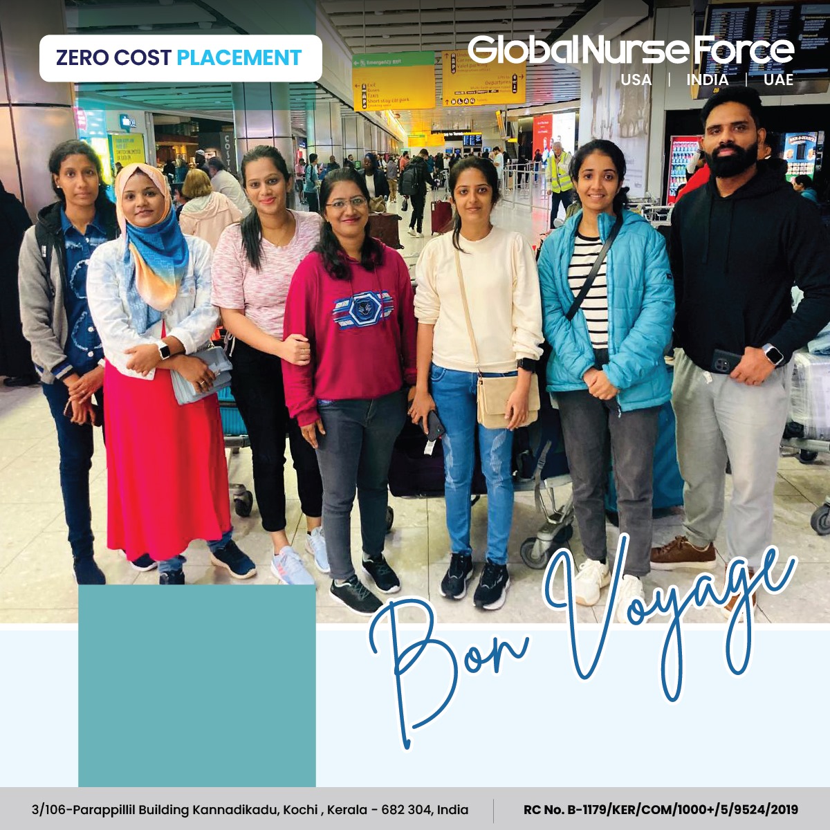 Bon Voyage to our amazing nurses!! Your compassion and dedication will shine brightly as you transform lives and build brighter futures in the UK.

#nursehiring #nhs75 #ukjobs #healthcarerecruitment #nurses #nhsrecruitment #nursestaffing #nursingjobs #nhstrust #hiringnow