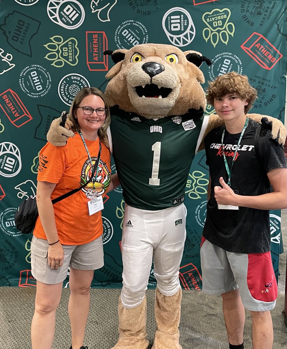 BradyLisa's tweet photo. Here we go! OU Bobcat Student Orientation! https://t.co/EdG12T9GAa