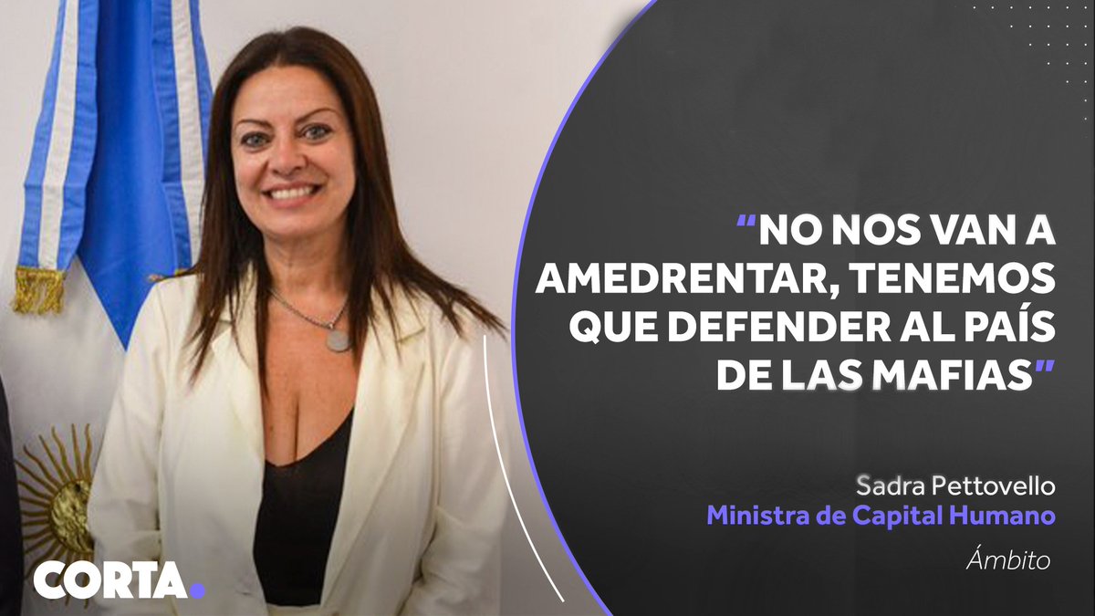 Sandra Pettovello afirmó que 'los intermediarios de los comedores son cínicos, psicópatas, capaces de cualquier cosa' y agregó: 'No hay otra alternativa más que denunciar la corrupción, lo que quiero es transformar la Argentina de manera honesta'.