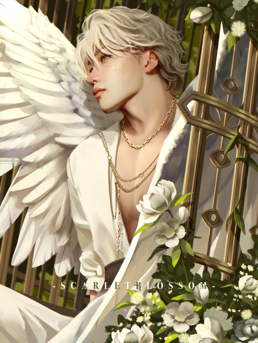 ScarletBlossom_'s tweet image. -White Dove-
.
Felix as the angel he is🕊
.
@Stray_Kids
#StrayKids #Straykidsfanart #Felix #스트레이키즈필릭스