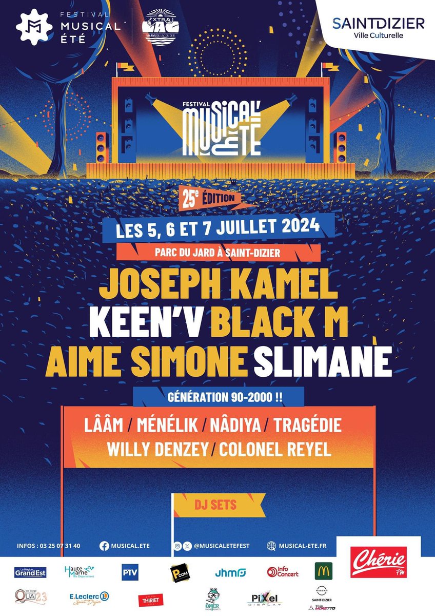 Festival Musical'été 🌞 à Saint-Dizier tweet media