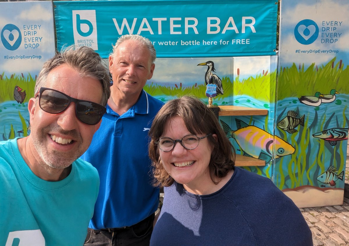 BristolWater's tweet photo. Thanks to everyone that came to see us at @FestofNature over the weekend.
We're glad we could help keep you all hydrated with some refreshing #BristolWater from our #WaterBar in the sun ☀️ https://t.co/SjH5HFkbfG