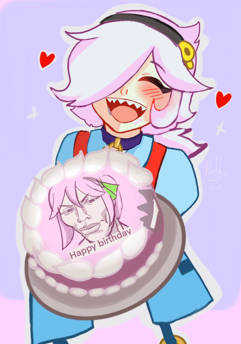 Happy birthday <a href="/yuki8563_/">📖雪紀👉13🃏</a> (Ignore that it's also my birthday.)
#Brawlstars