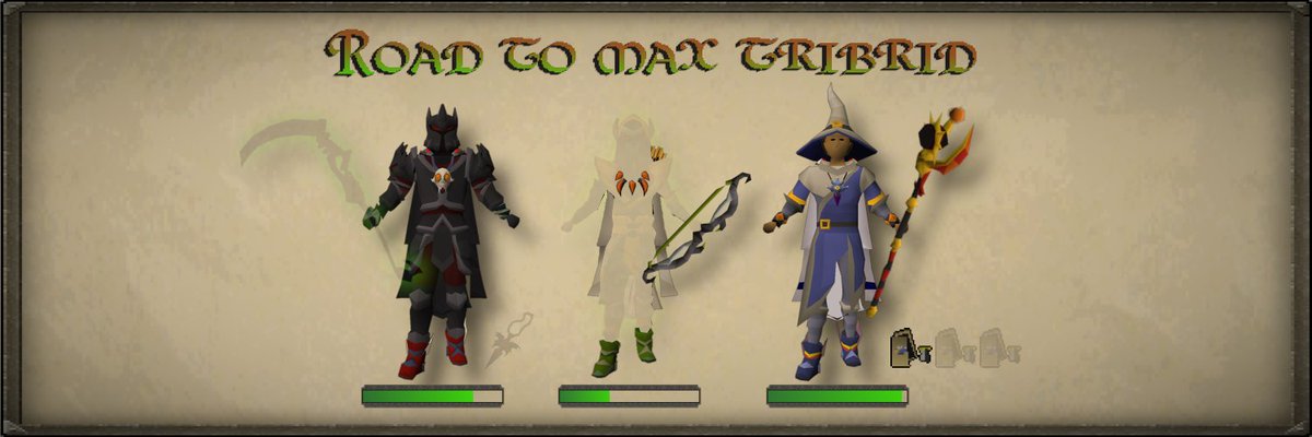 Tried something different. Made a banner that shows my current progress towards max tribrid on the iron. What do you guys think? (Don't say do ToA)