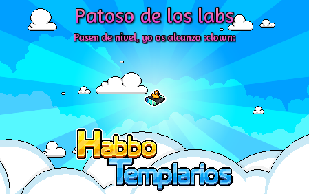 🏃 Llamamiento a esos amantes de los labs que "dejan ventaja" a los demás sabiendo que les acabará alcanzando... o no 🤡

🦆 "Patoso de los labs" es nuestra placa extra de junio en <a href="/ESHabbo/">Habbo ES/MX</a>  y podrás obtenerla en nuestros eventos diarios y más adelante en un pequeño laberinto.