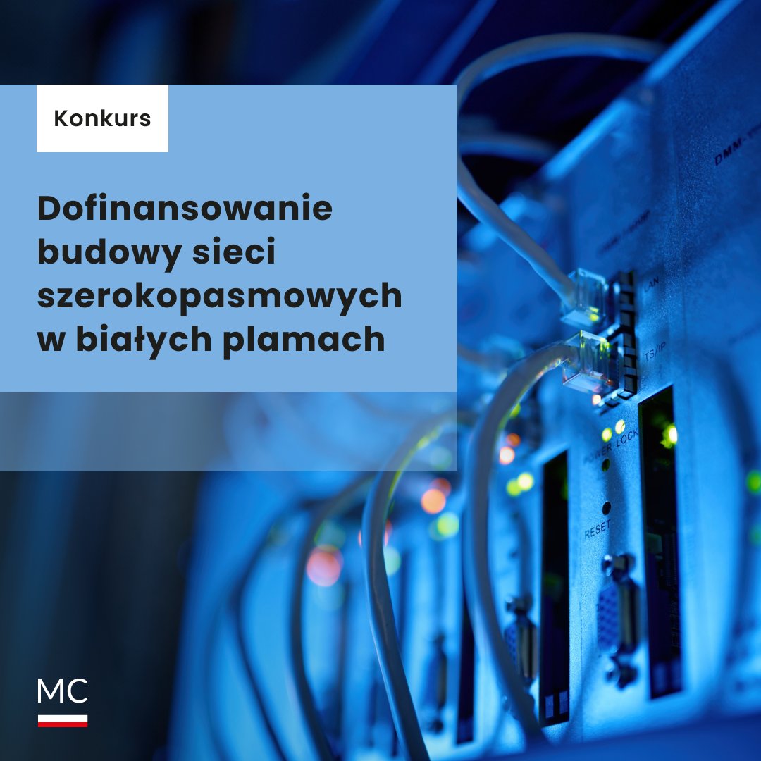 CYFRA_GOV_PL's tweet image. 📢 #CPPC ogłasza konkurs na dofinansowanie budowy sieci szerokopasmowych w „białych plamach”! 📡

ℹ️ Więcej informacji w materiale ➡️ gov.pl/web/cyfryzacja…

#DigitalTransformation #SzerokopasmowyInternet #BiałePlamy #Technologia #Innowacje #PolskaCyfrowa