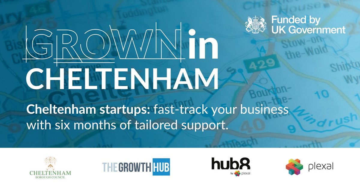 Cheltenham Startups, this is for you!  

Apply for Grown in Cheltenham to fuel your business growth. Get mentorship, industry connections, workspace &amp; more! Apply now: 

plexal.com/our-work/grown… 

#Cheltenham #GrowthProgramme #StartupSupport #ApplyToday