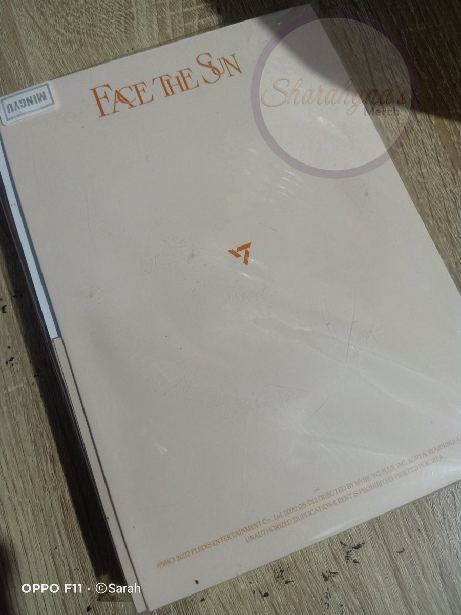 SharahynasMerch's tweet photo. SEVENTEEN FACE THE SUN CARAT VER. (MINGYU):

SEALED ALBUM - P500

UNSEALED ALBUM (COMPLETE EXCEPT RPCs) - P200 https://t.co/OL5y7e6wPW
