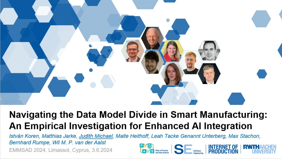 I am getting ready for my talk at <a href="/EMMSADconf/">EMMSAD</a> about #ModelsInTheMiddle between heterogeneous data sources and intelligent services. A joint work with <a href="/istinhere/">István Koren</a> <a href="/bernhard_rumpe/">Bernhard Rumpe</a> <a href="/wvdaalst/">Wil van der Aalst</a> &amp; further colleagues from <a href="/pads_rwth/">PADS - Process And Data Science</a> and <a href="/SE_RWTH/">Software Engineering @ RWTH Aachen</a> within the <a href="/rwth_iop/">InternetofProduction</a>