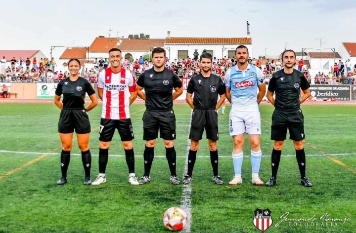 C.D Azuaga VS C.D Coria 
Fase de Ascenso a Segunda RFEF 
Árbitra Asistente: Maria de las Mercedes Parra Cuenca