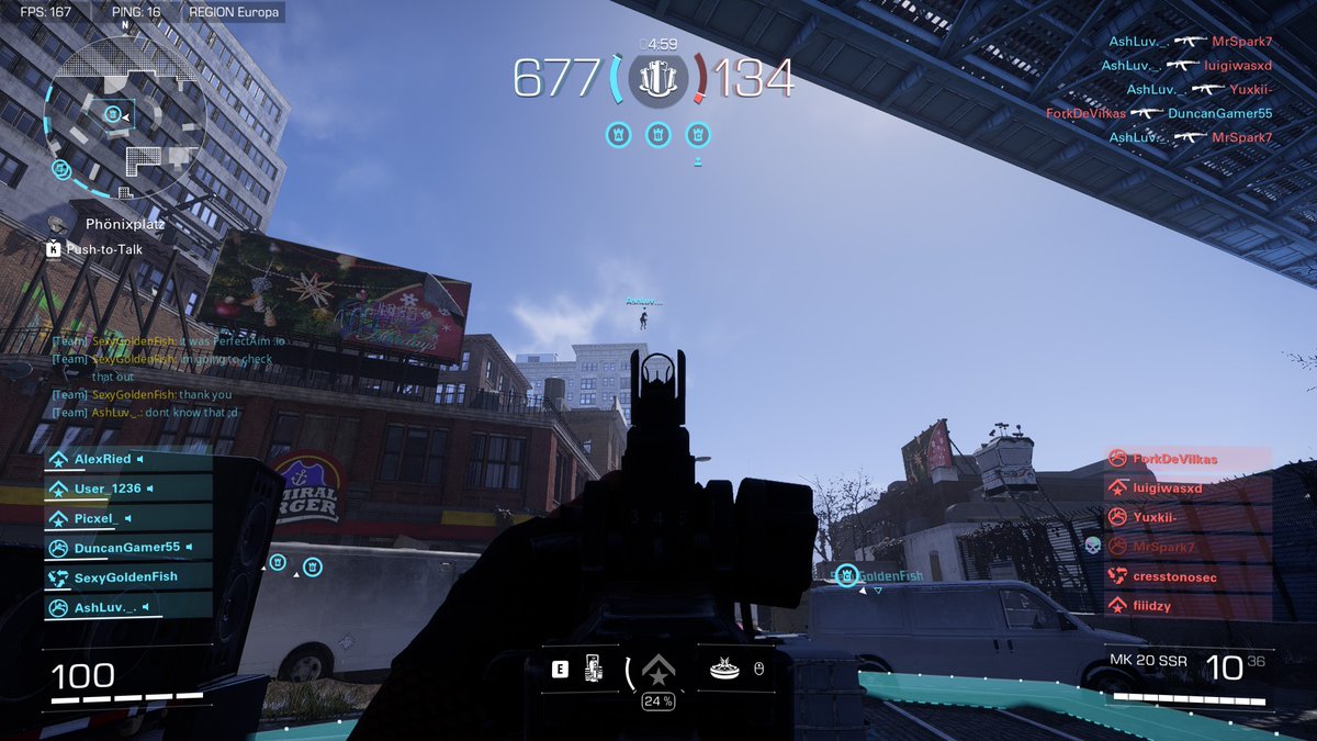 myg4m3's tweet photo. Today I saw the first hacker. Maybe the screenshots will help to ban him. 
@PlayXDefiant #xdefiant https://t.co/AH3ijaRgLE