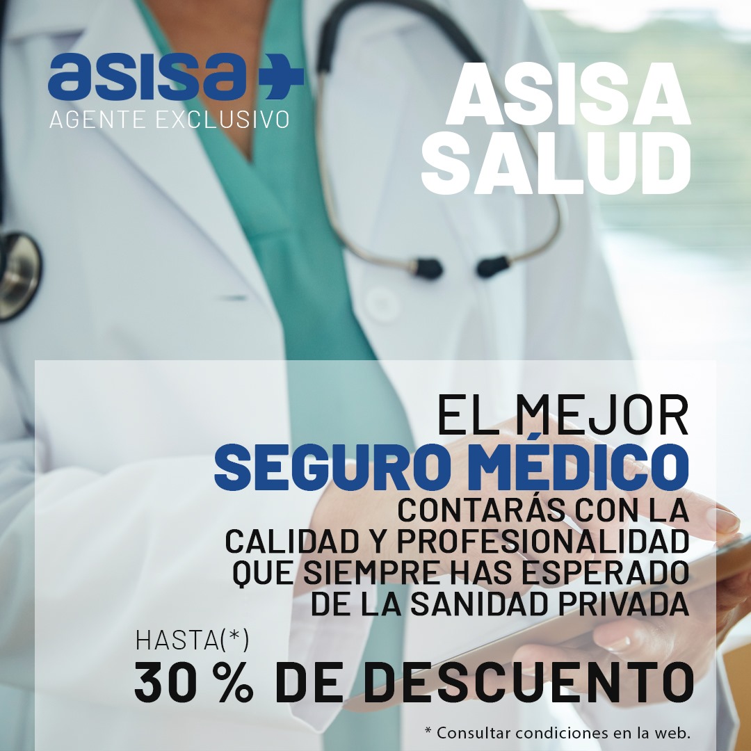 solivesa's tweet image. ¡Empieza junio haciéndote un autoregalo 🎁🩺!

Si contratas ahora tu póliza con @AsisaSalud puedes obtener hasta un 30% de descuento. 

Consulta las modalidades y condiciones en ▶️ agenteasisa.es

Si tienes dudas sabes que puedes realizarnos cualquier consulta.