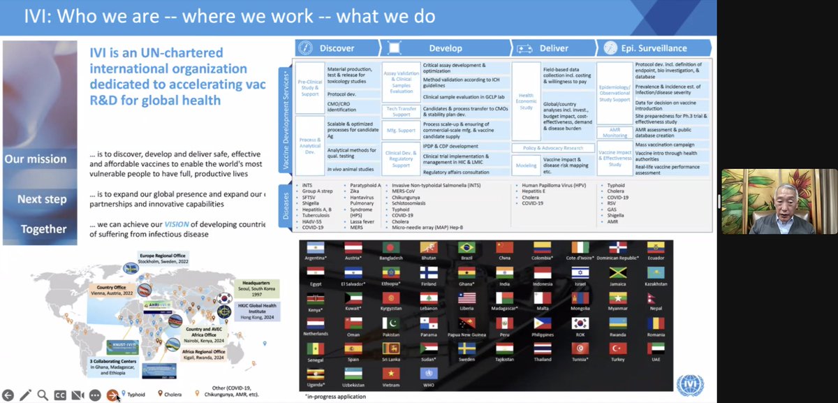 Dr. Jerome Kim, @drjeromekim1 breaks down the work of @IVIHeadquarters and their role in vaccine development. Learn more about IVI here 💉 ivi.int