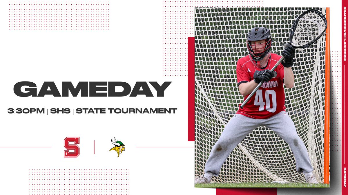 redstorm_sports's tweet photo. 🥍Boys Lacrosse 🥍
The Red Storm take on Oxford Hills today in prelim round play at 3:30PM‼
📍 | Scarborough High School
📺 | https://t.co/yNW32I3vDy
#GOSTORM #STORMLAX https://t.co/ZNUGZtoexs