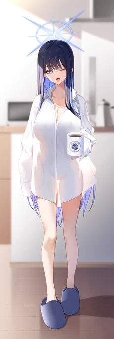 おはよう先生 #ブルアカ 