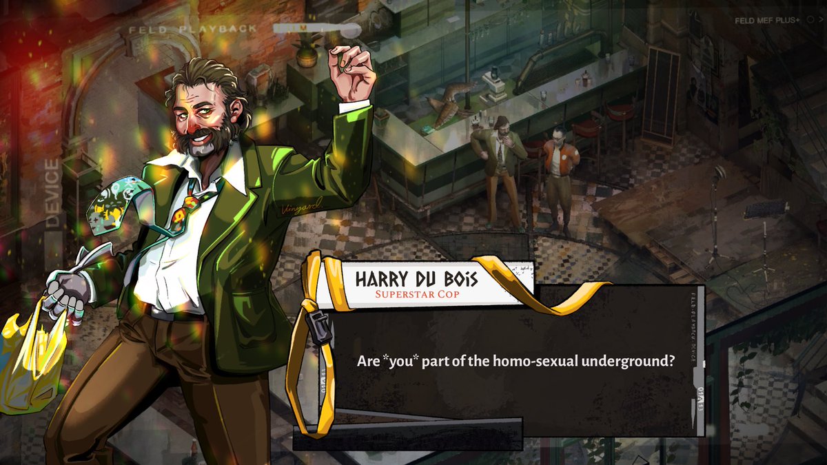 pw_nch's tweet photo. Some smelly guy ask you this at a bar wyd

#DiscoElysium

🫶 sending love to @zkyeline for *very great* context 🪩 https://t.co/9lv5BUj16q