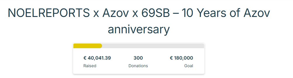 The €40.000+ mark has been reached. Thank you! Let's continue! Check out the original thread below if you haven't donated yet.