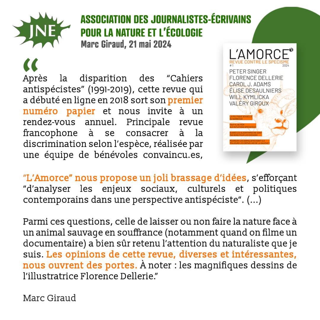 Encore de bons mots pour L’Amorce en papier. Avez-vous votre copie?