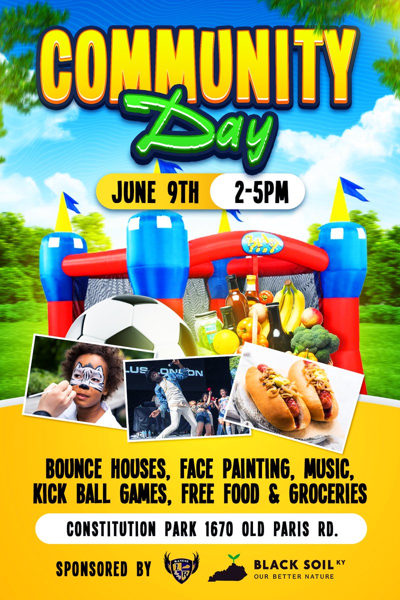 Bring them kids out and come party with us.