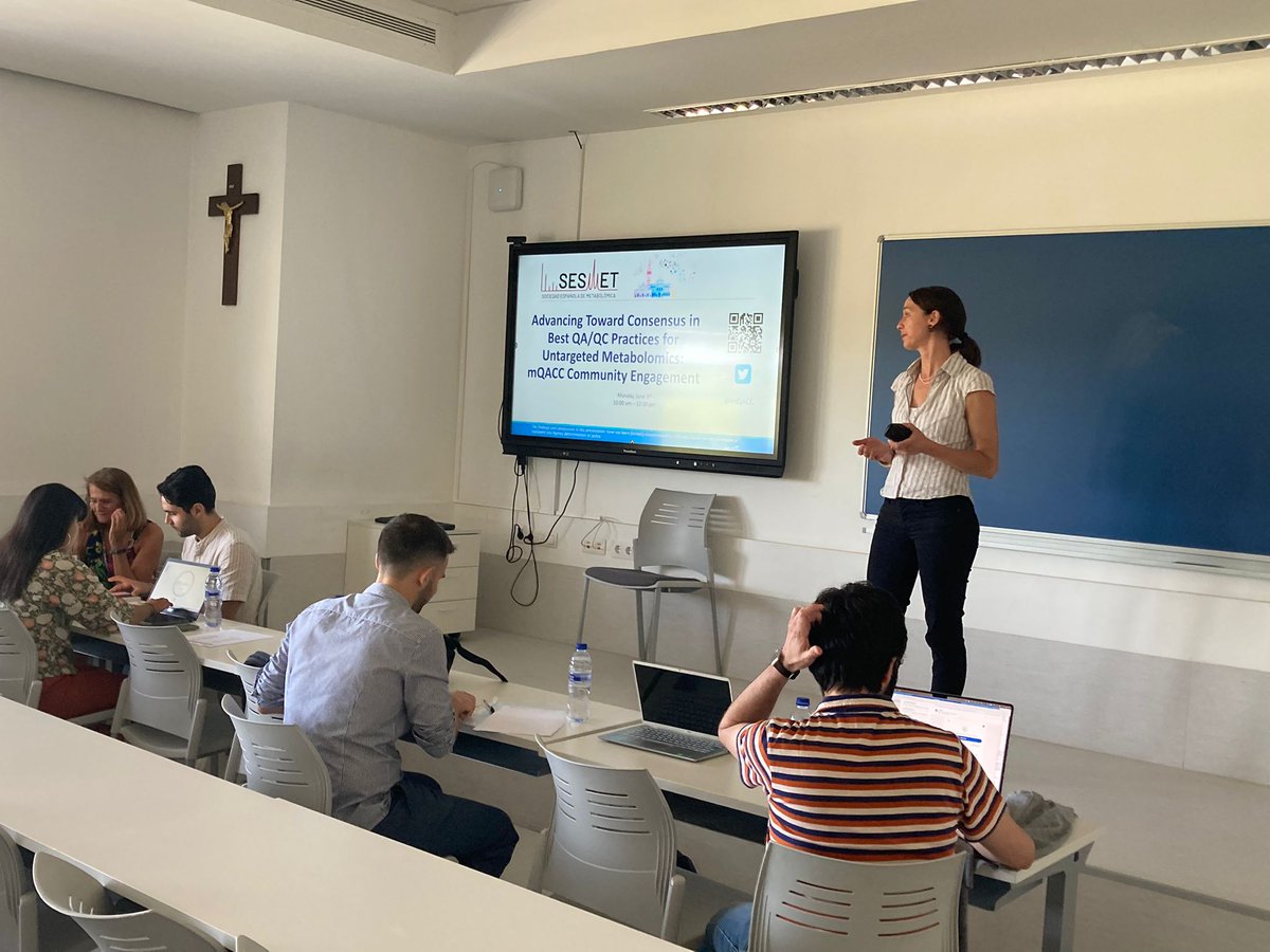 We have  started the 2nd International Congress <a href="/ses_met/">Sociedad Española de Metabolómica (SESMet)</a> #sesmet2024 with innovative and fascinating workshops  about #Quality #Assurance #Control and #Lipidomics  #SESMET2024 <a href="/metabolomicaceu/">CEMBIO</a> <a href="/vgonzalezruiz/">Víctor González Ruiz</a> <a href="/CarolGlez1990/">Carolina González</a>